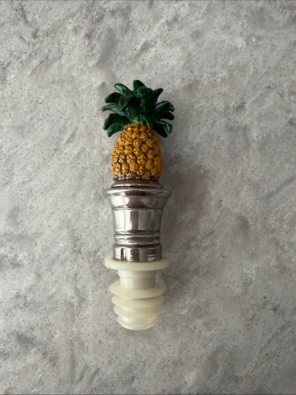 Vintage WTG Pineapple Bottle Stopper & Pourer.